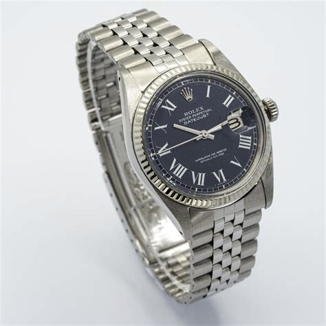 rolex datejust acciaio e oro quadrante blu 34 mm|rolex datejust prezzi.